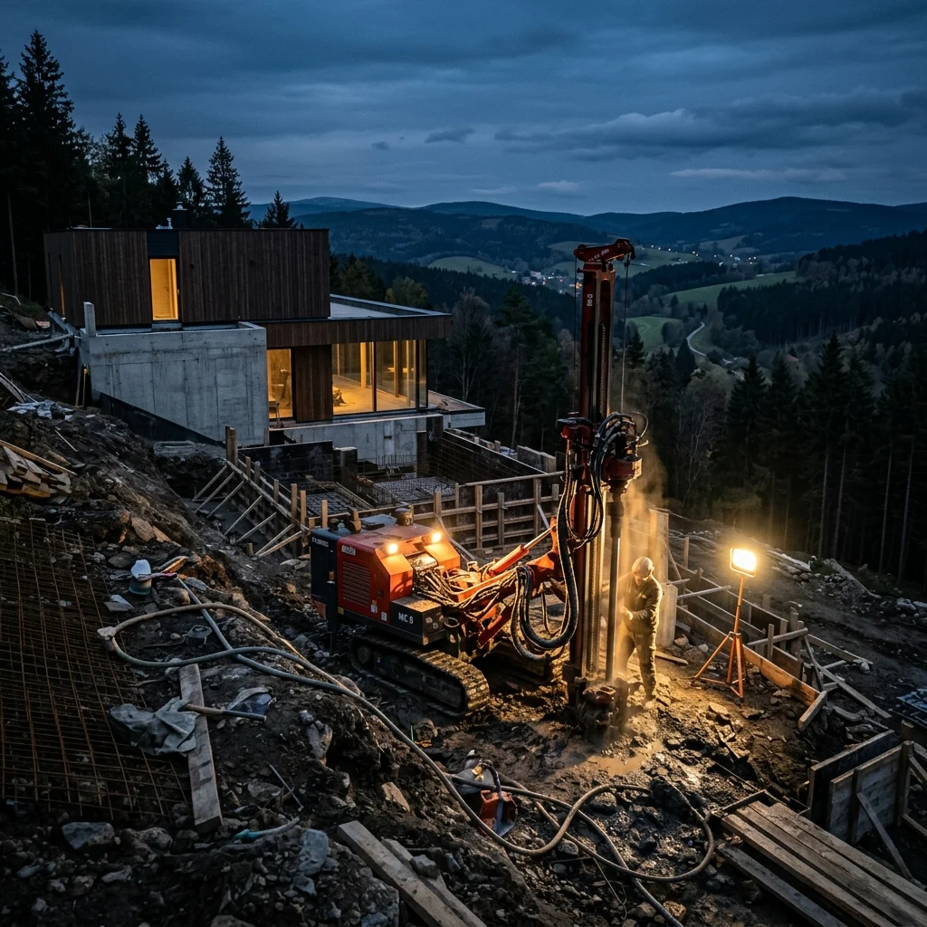 Vrtání mikropilot Jablonec nad Nisou