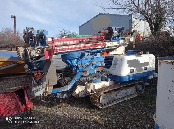 Soilmec SM-5 v podhůří Jizerek – vrtání ve stísněném prostoru